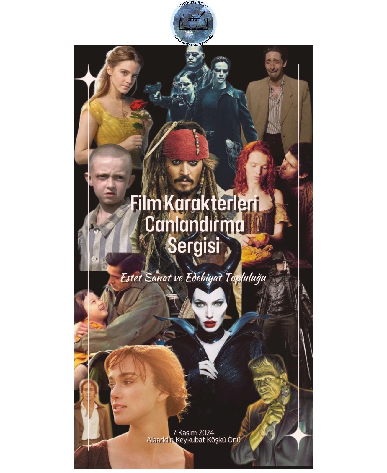 Film Karakterleri Canlandırma Sergisi